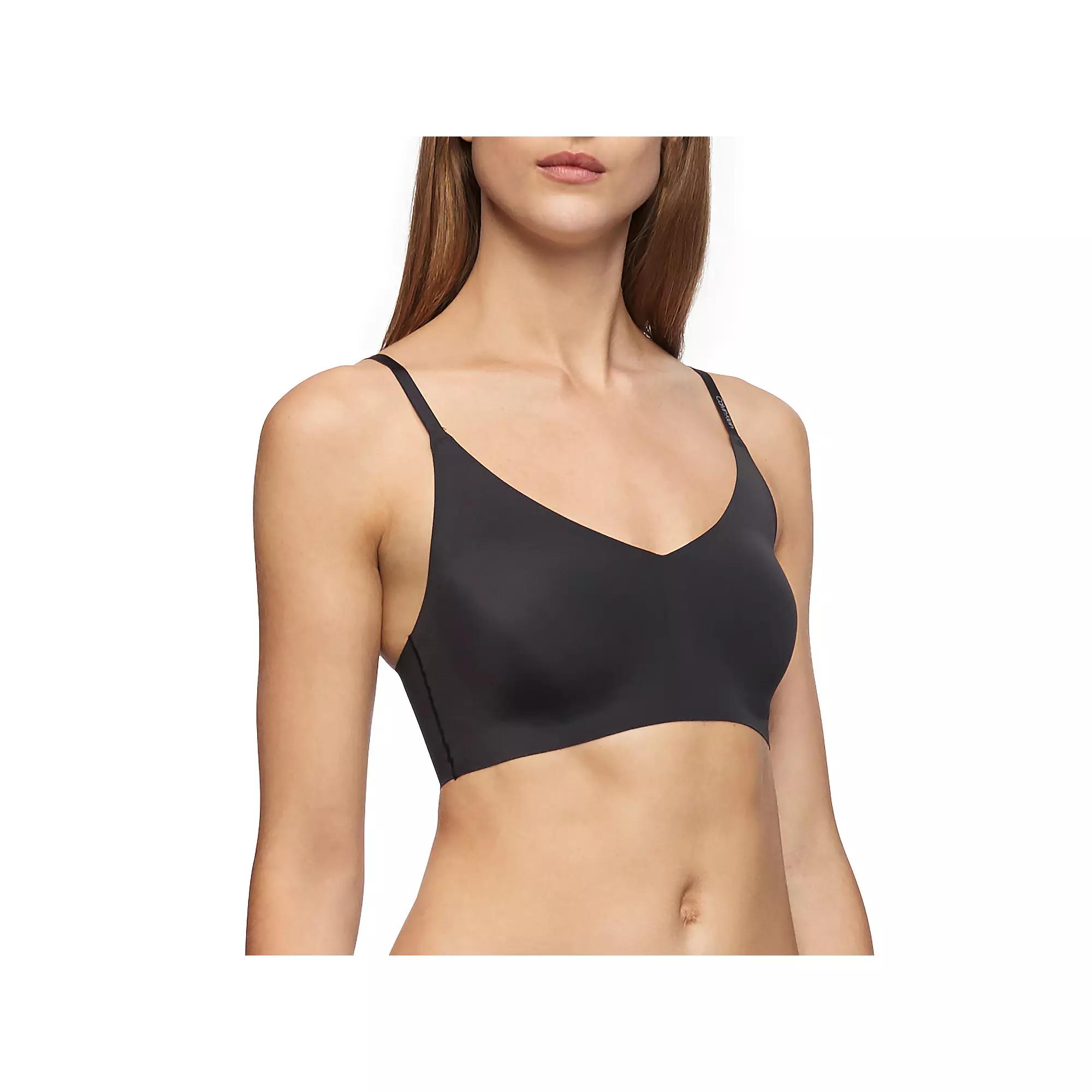 Calvin Klein Invisibles Comfort Lightly Lined Triangle Bralette QF5753, Women's,  Product Image