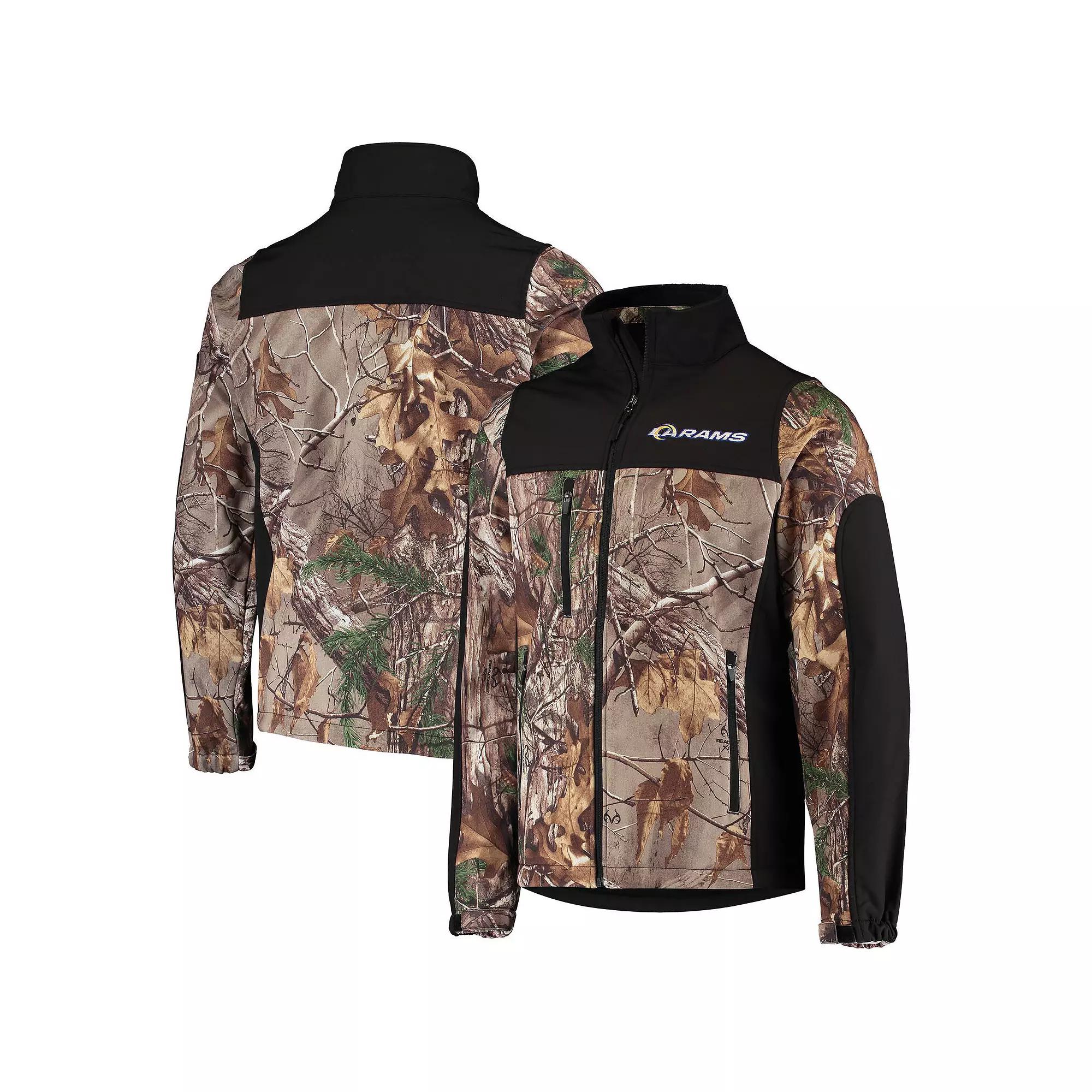 Mens Dunbrooke Realtree Camo/Black Tampa Bay Buccaneers Circle Hunter Softshell Full-Zip Jacket Product Image