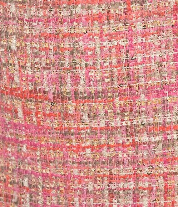 Preston & York Gloria Tweed Boat Neckline Sleeveless Dress Product Image