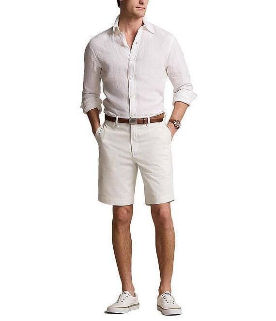 Polo Ralph Lauren Classic-Fit Stretch 9.25#double; Inseam Chino Shorts Product Image