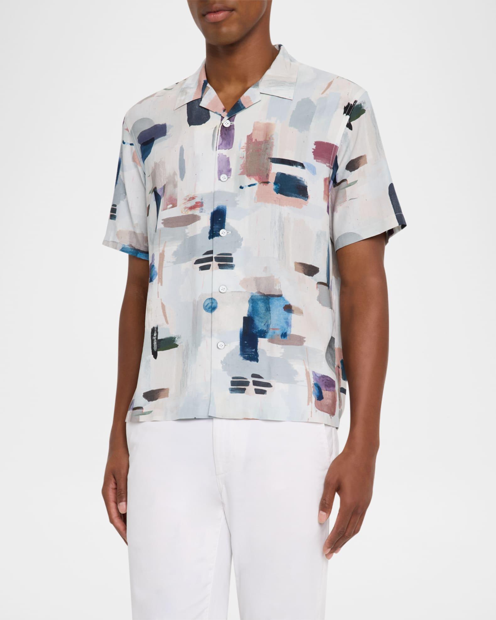 Men's Avery Printed Sport Shirt Product Image