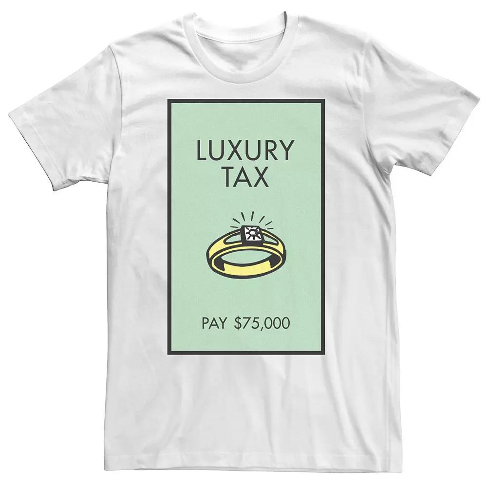 Big & Tall Monopoly Luxury Tax Pay 75,000 Tee, Men's,  Product Image