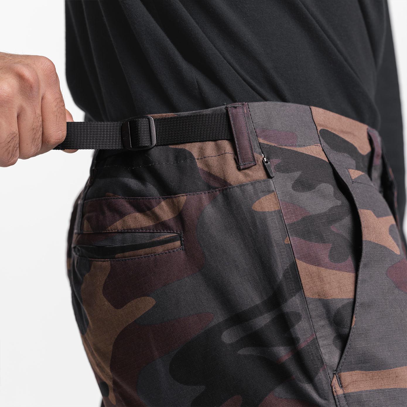 0564. Weather-Ready Technical Cargo Pant - Rust Camo Product Image