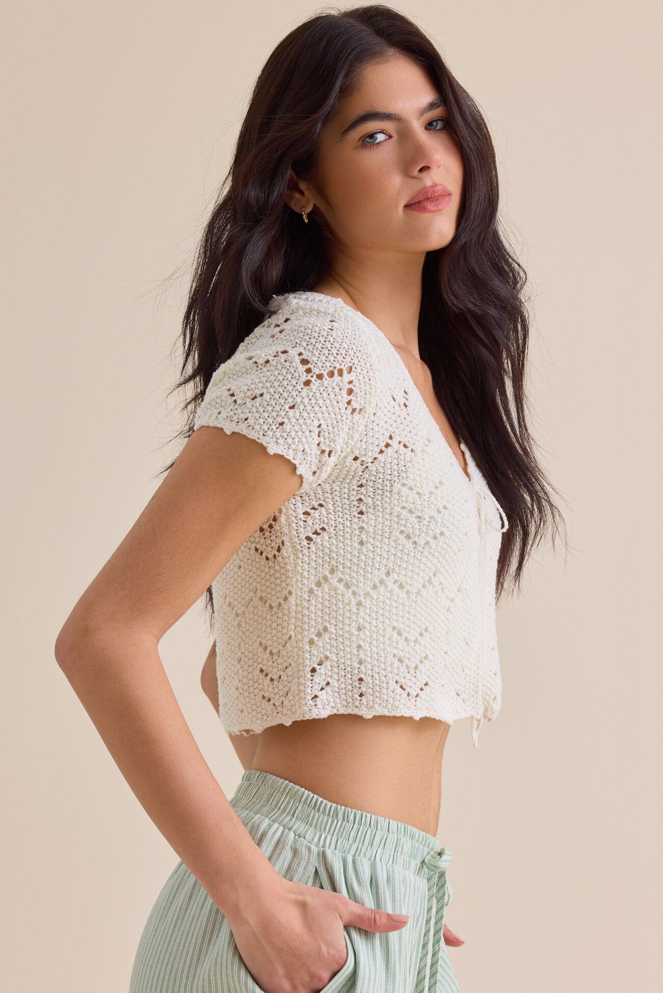 Arina Pointelle Kimono Product Image