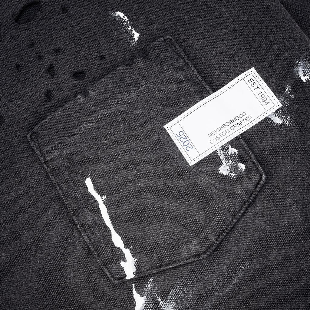 Savage S/S Pocket Crewneck - Black Male Product Image