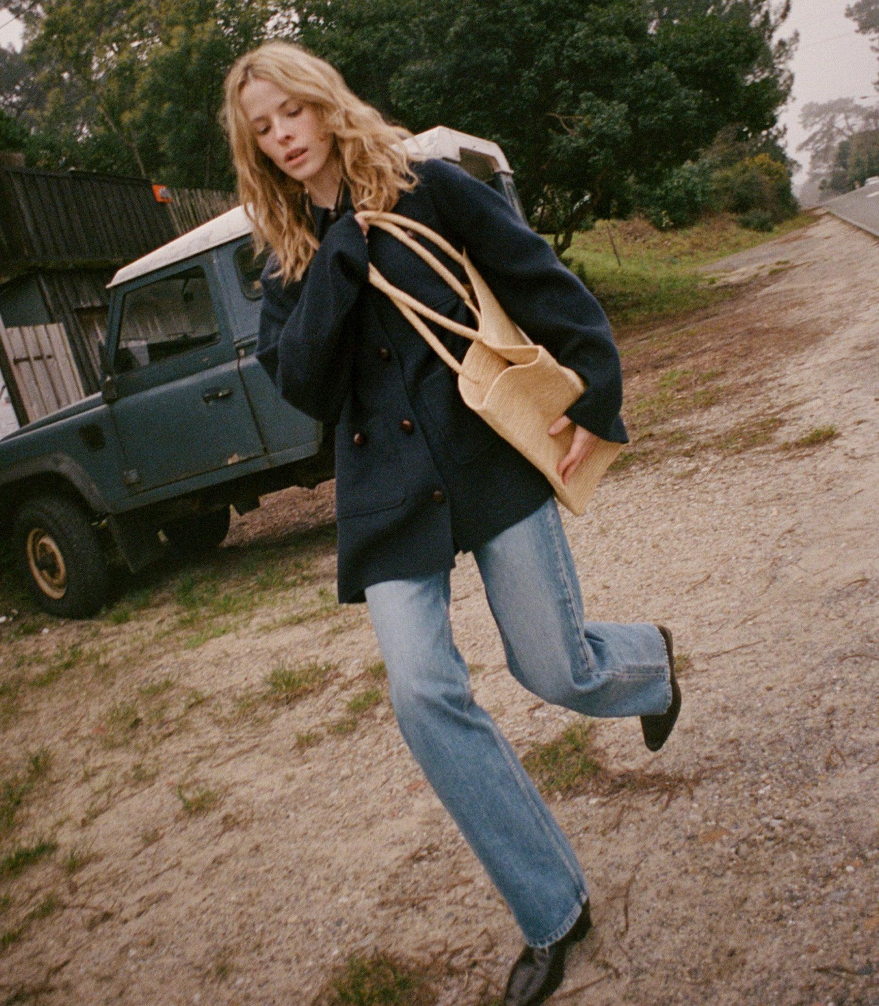 GERMAIN COAT -- NAVY Product Image