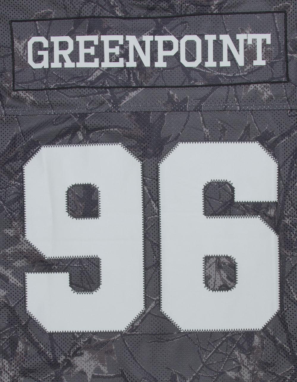 RSQ Mens Baggy Crop Mesh Jersey - CAMO BLACK Product Image