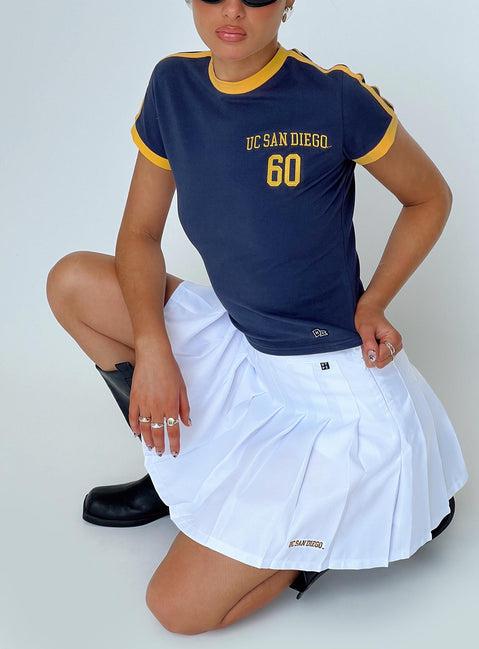 UCSD Tennis Skort White Product Image