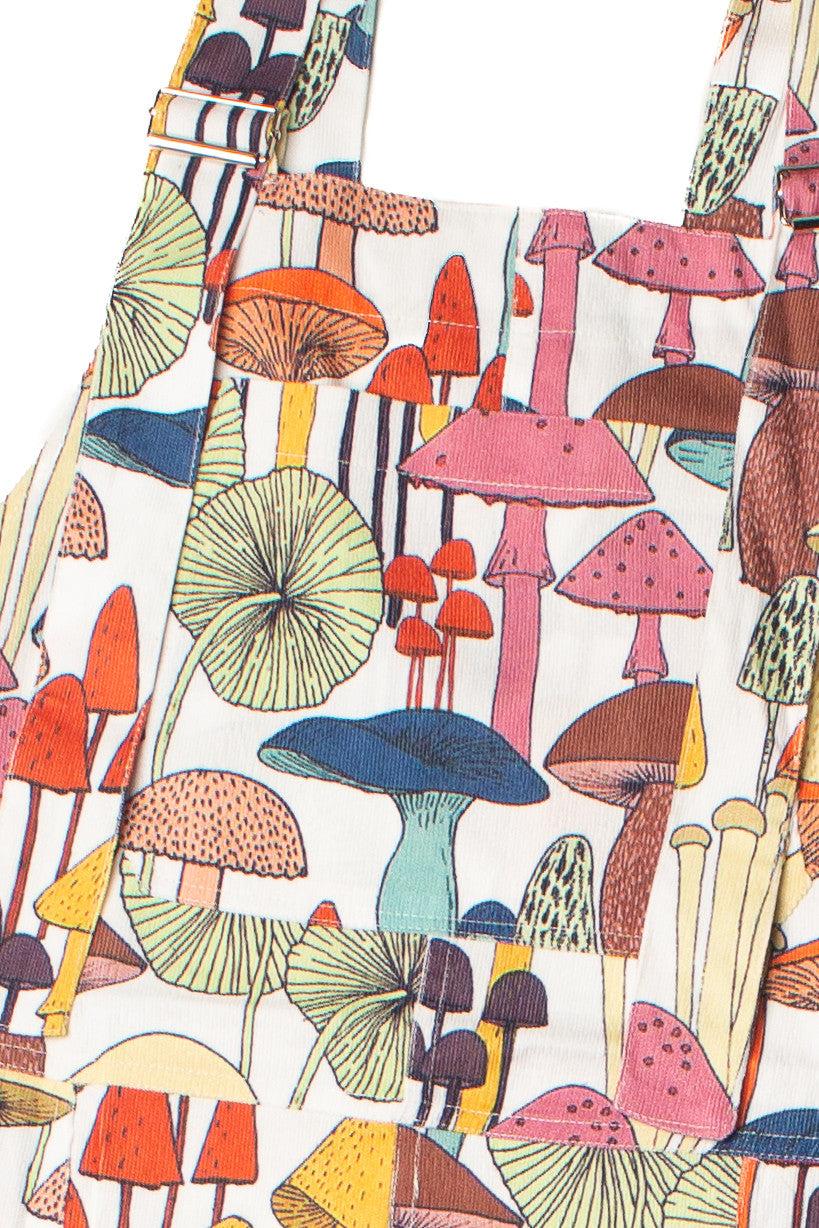 Mushroom Patterned Overalls Product Image