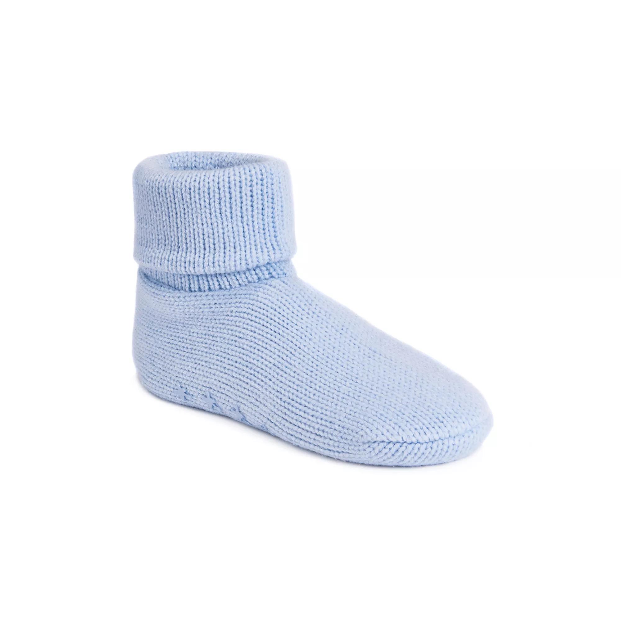 Womens Softones By Muk Luks Cuffed Slipper Socks Product Image