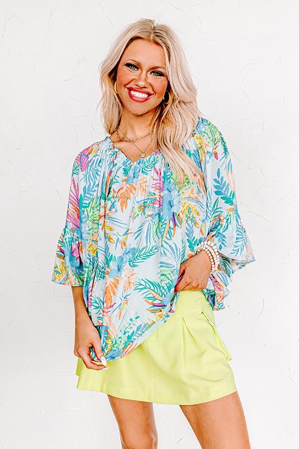 Pearl Paradise Floral Top Product Image