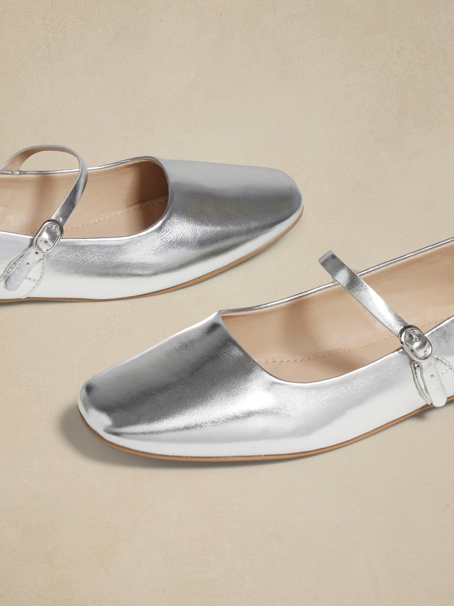 Vegan Leather Maryjane Ballet Flat Product Image