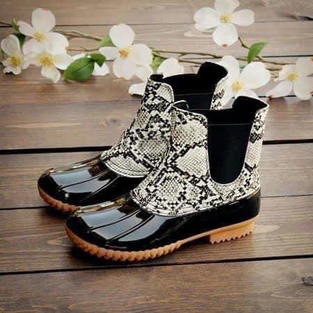 11120   Lace-Up & Slip-On Duck Boots Product Image