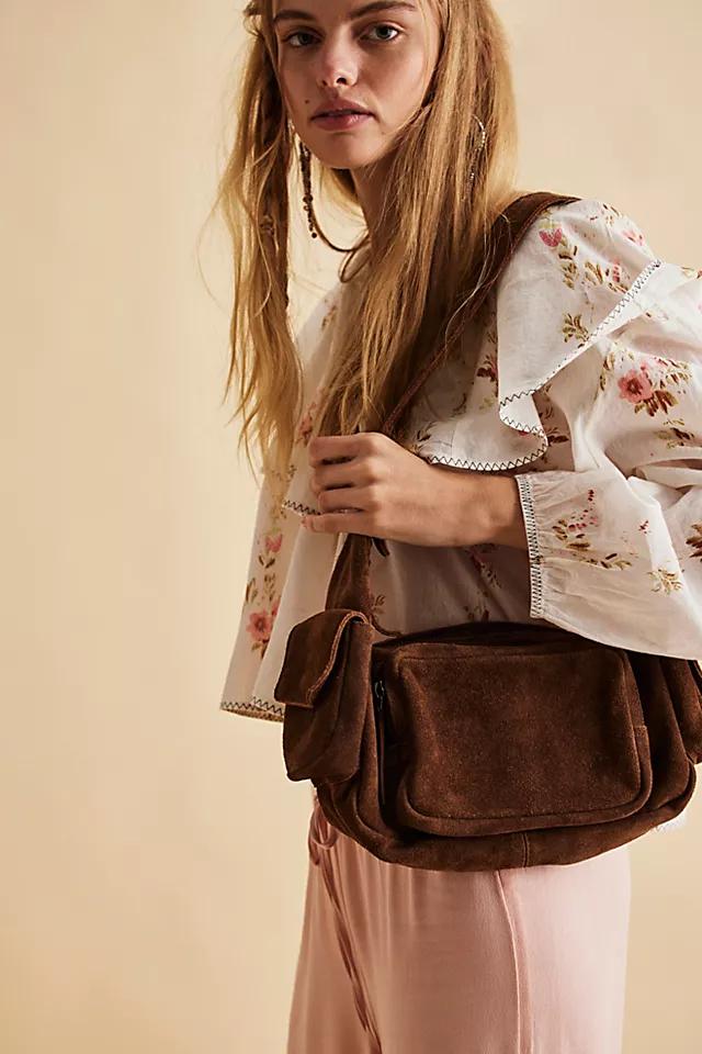 Siren Suede Shoulder Bag Product Image