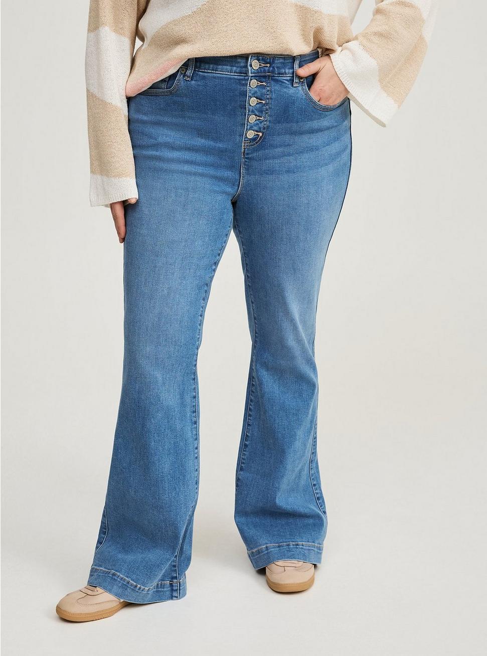 Bombshell High-Rise Flare Jean Product Image
