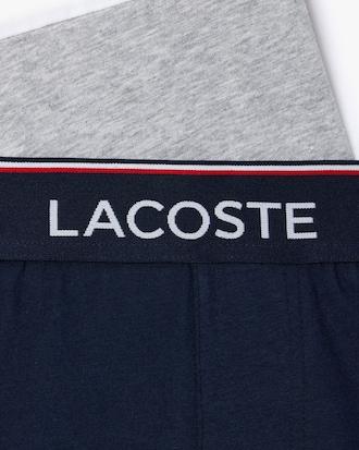 Long Colour-Block Cotton Pyjama Set Product Image