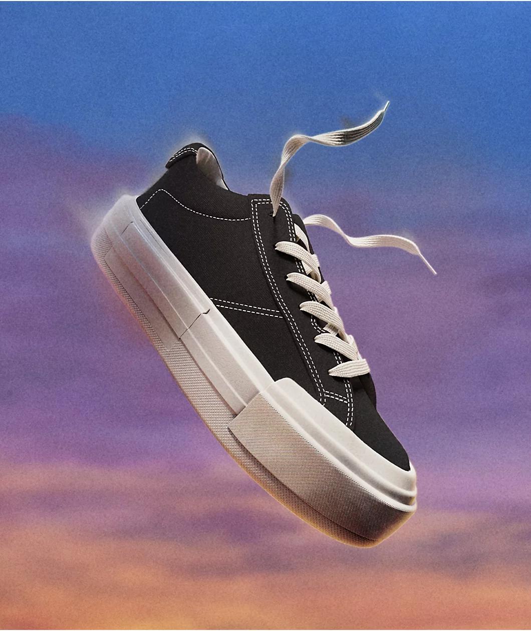 Converse Chuck Taylor All Star Cruise Black Platform Shoes Product Image