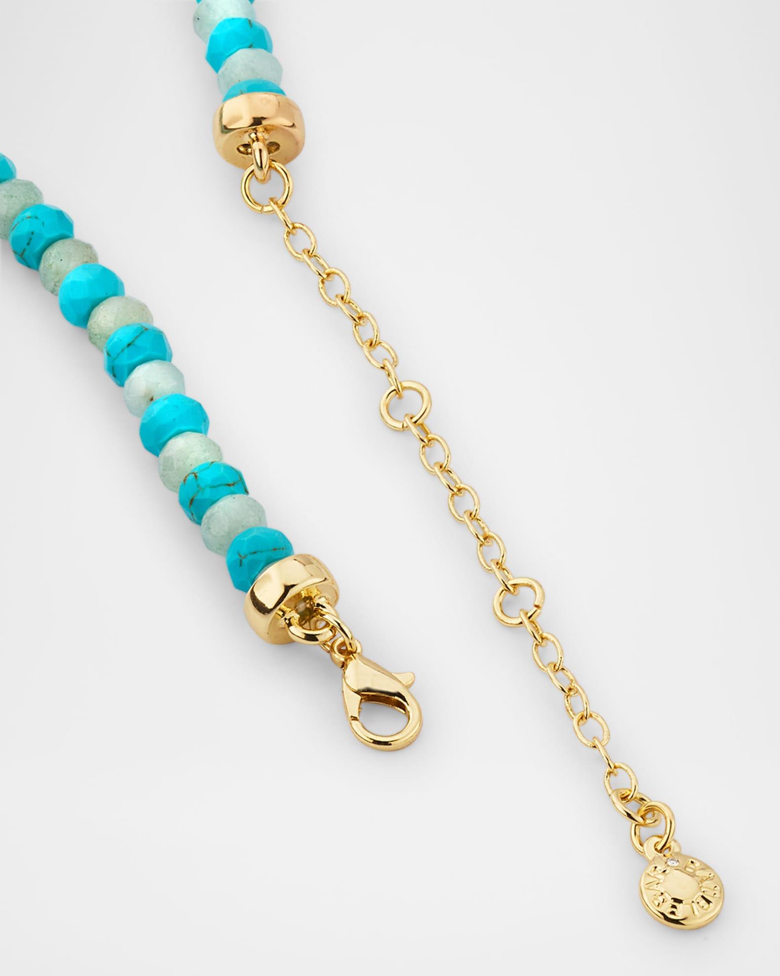 Beck Necklace with Turquoise and Seashells Product Image