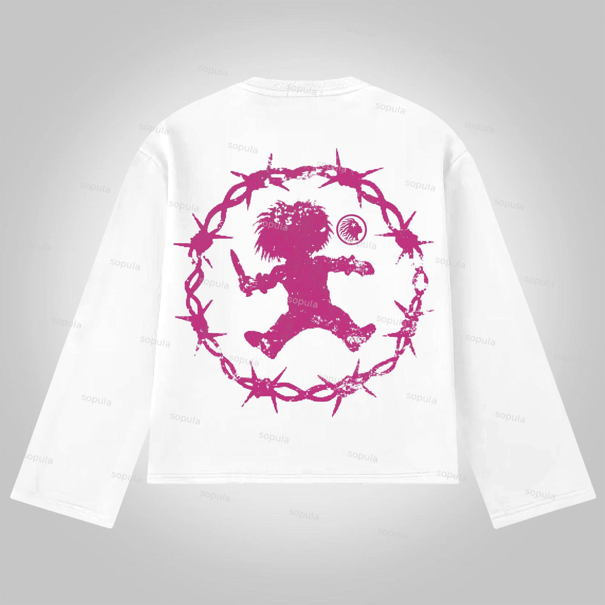 Sopula Dont You Wanna Play Cotton Long Sleeve T-Shirt Product Image