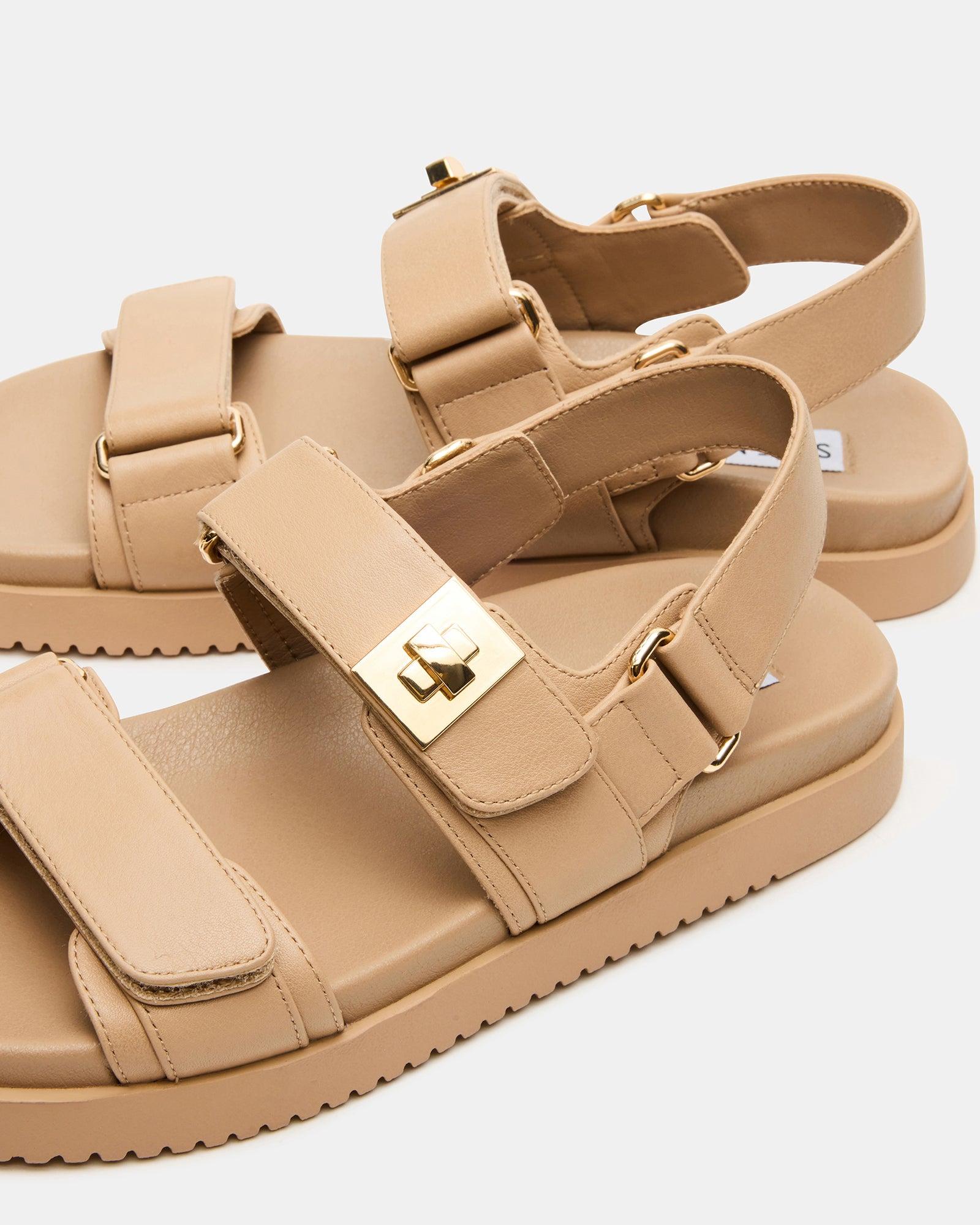 MONA BEIGE LEATHER Female Product Image