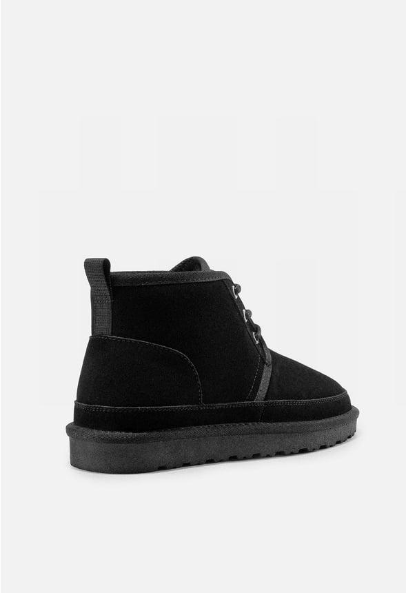 Men's Suede Fur Snow Boots Product Image