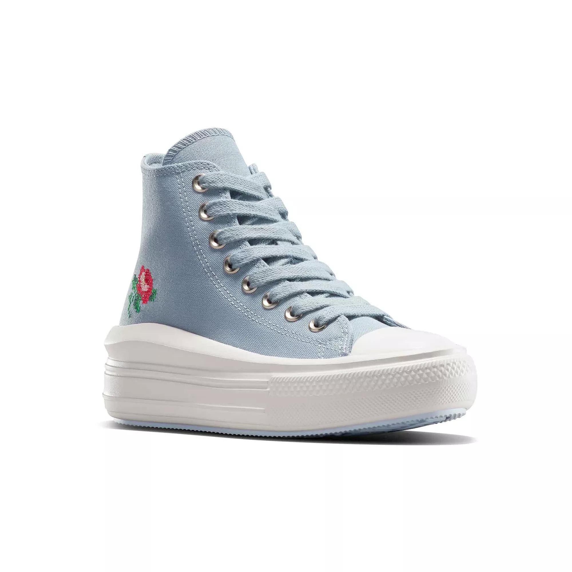 Converse Chuck Taylor All Star Move Womens High-Top Platform Sneakers Product Image