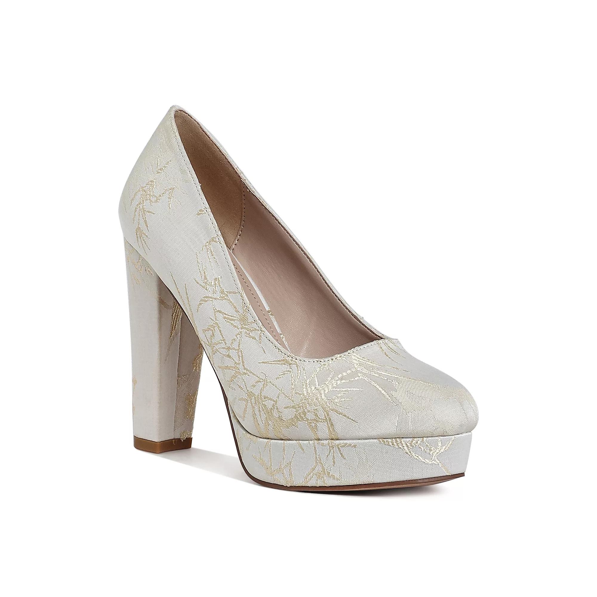 London Rag Jastour Women's High Heel Pumps, Size: 9.5, Beige Product Image