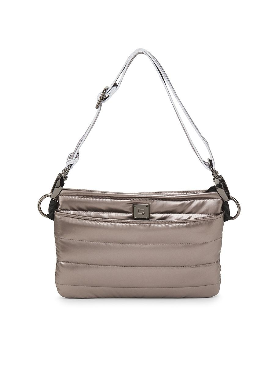 Womens Junior Wingman Quilted Patent Tote Product Image