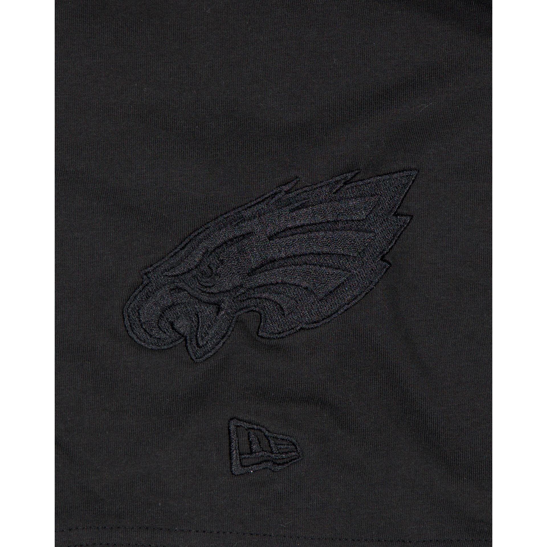 Philadelphia Eagles Black on Black Logo Select T-Shirt Male Product Image