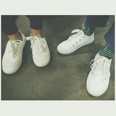 Plain Lace Up Canvas Sneaker Product Image