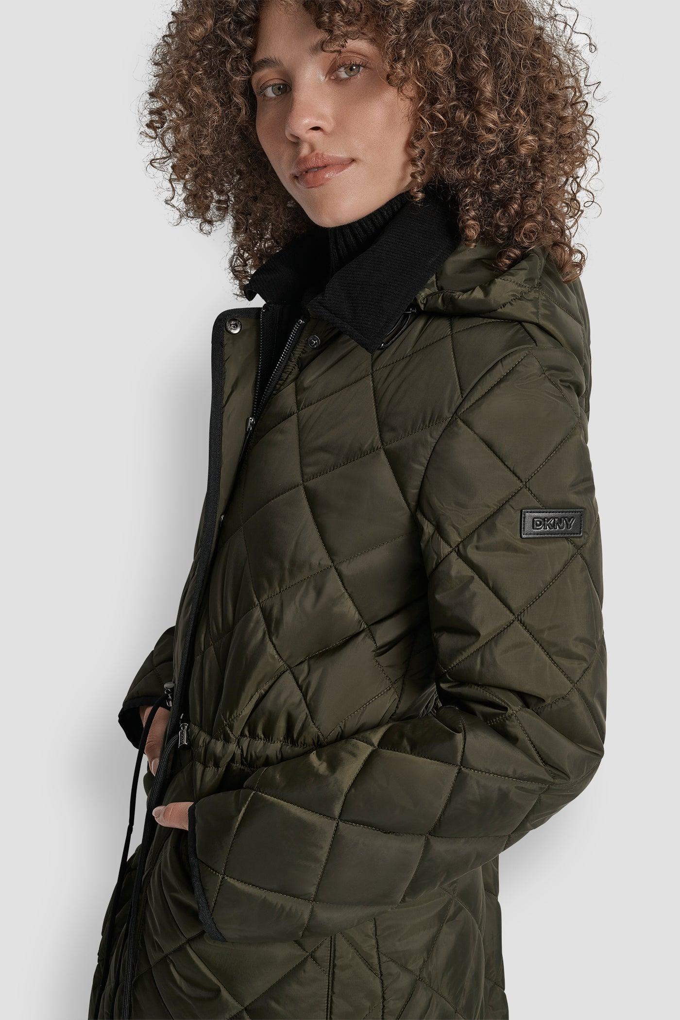 LONG QUILTED COAT Product Image