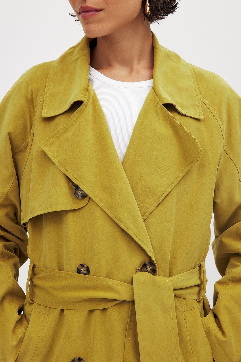 Double Breasted Belted Trenchcoat Product Image