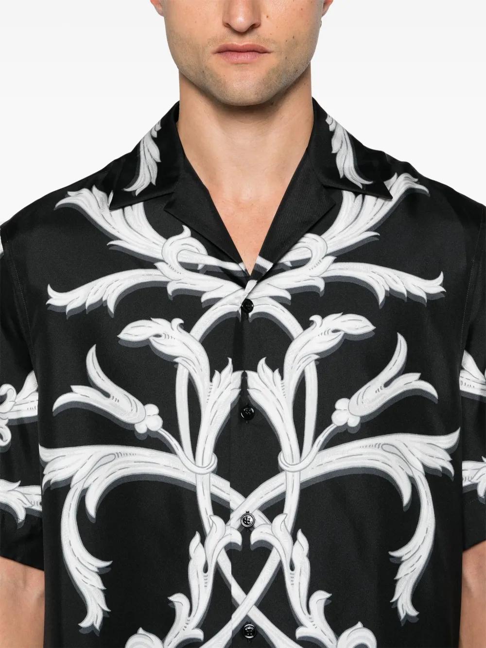 silk twill shirt Product Image