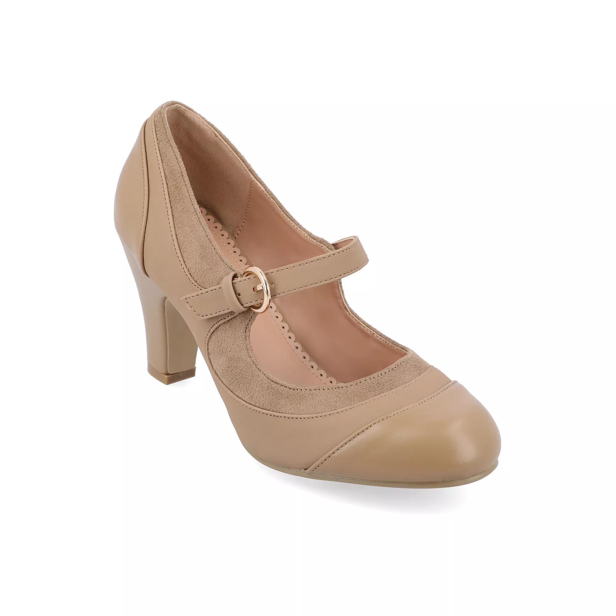 Journee Siri Women's Mary Jane Heels,  Product Image