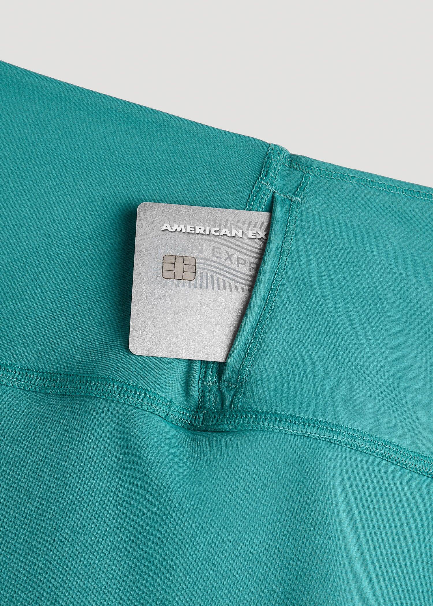 Movement High Rise Cheeky Leggings for Tall Women in Light Teal Female Product Image