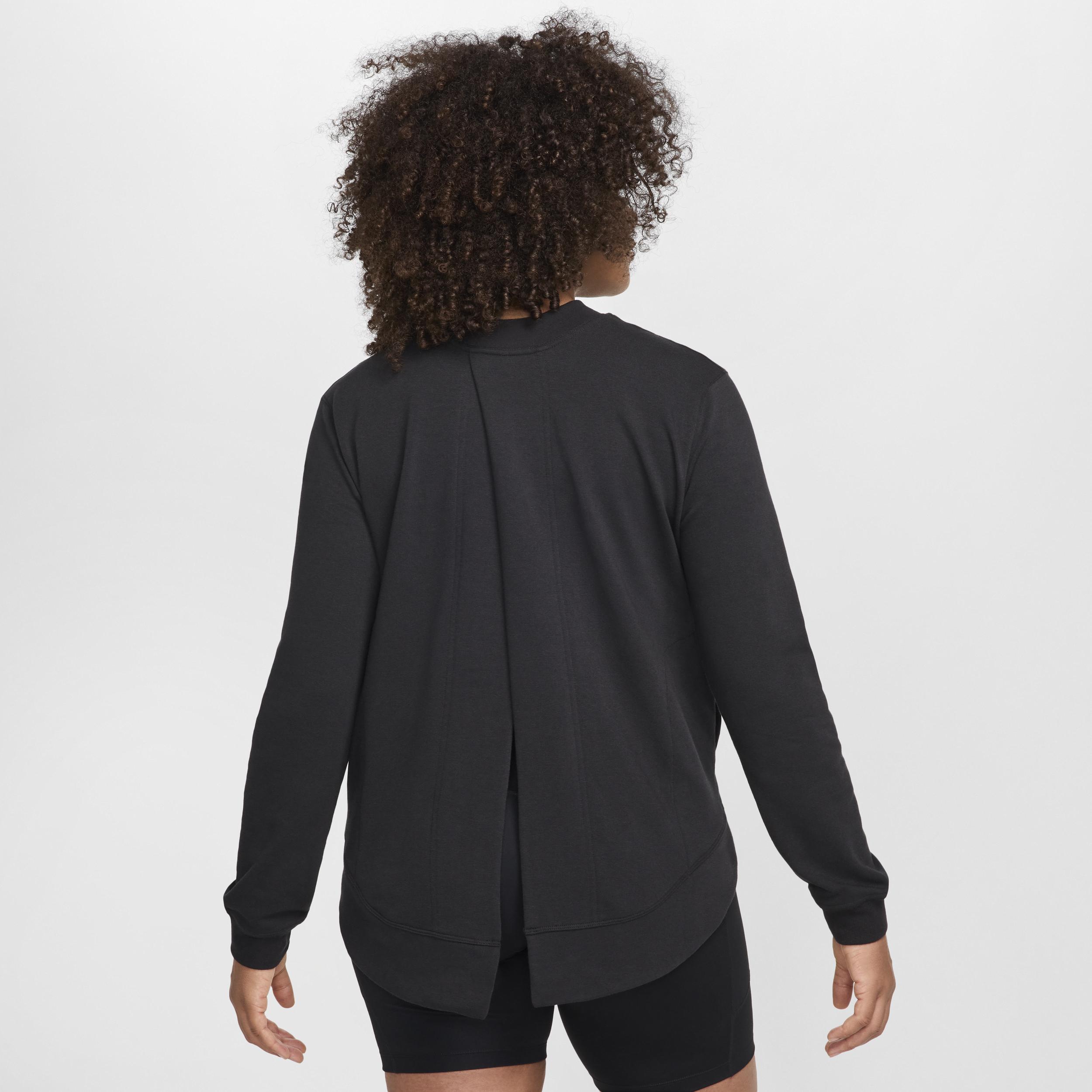 Nike Womens (M) One Reversible French Terry Pullover Top (Maternity) | FZ0452-010 Product Image