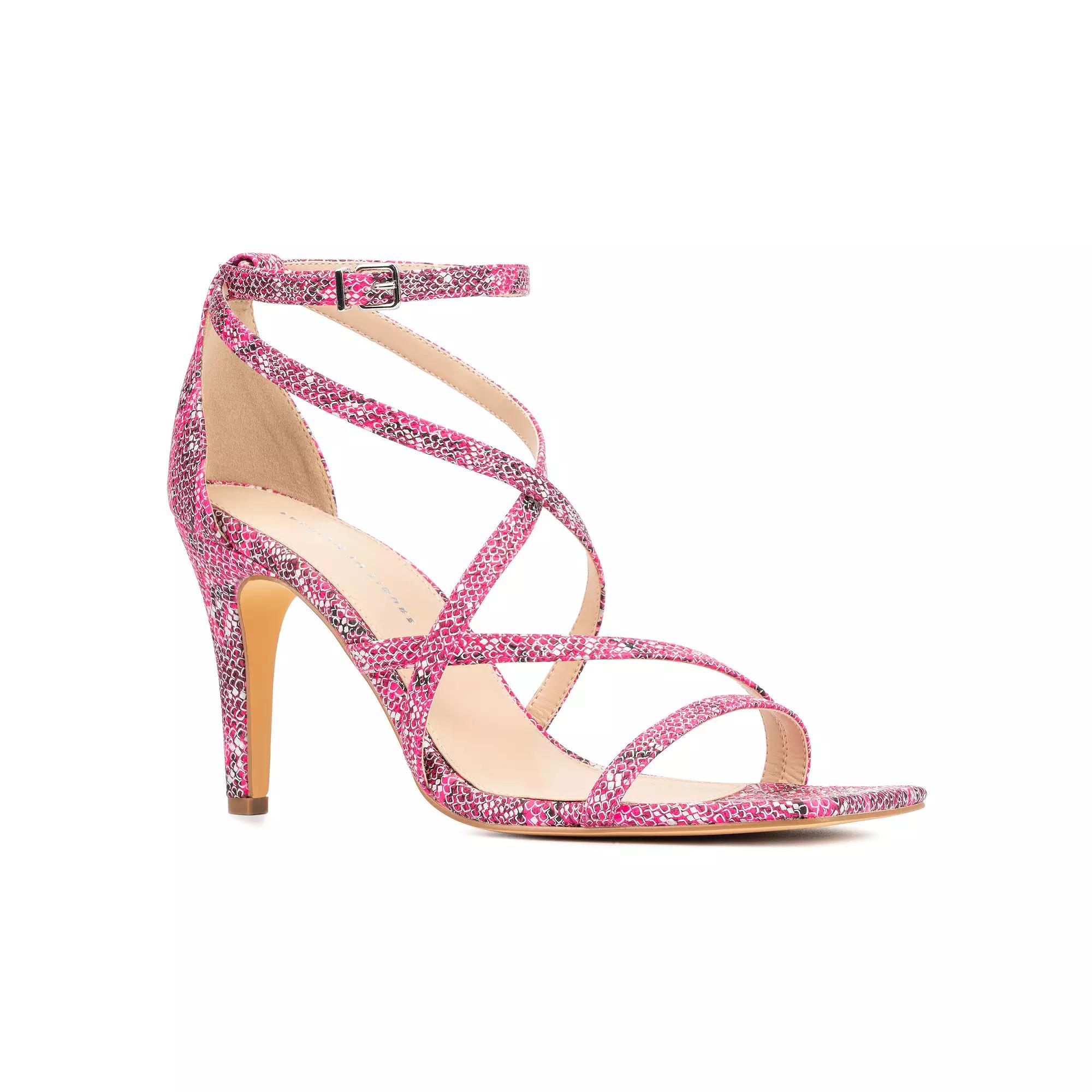 Fashion to Figure Stella Women's Wide Width Strappy Sandals,  Product Image