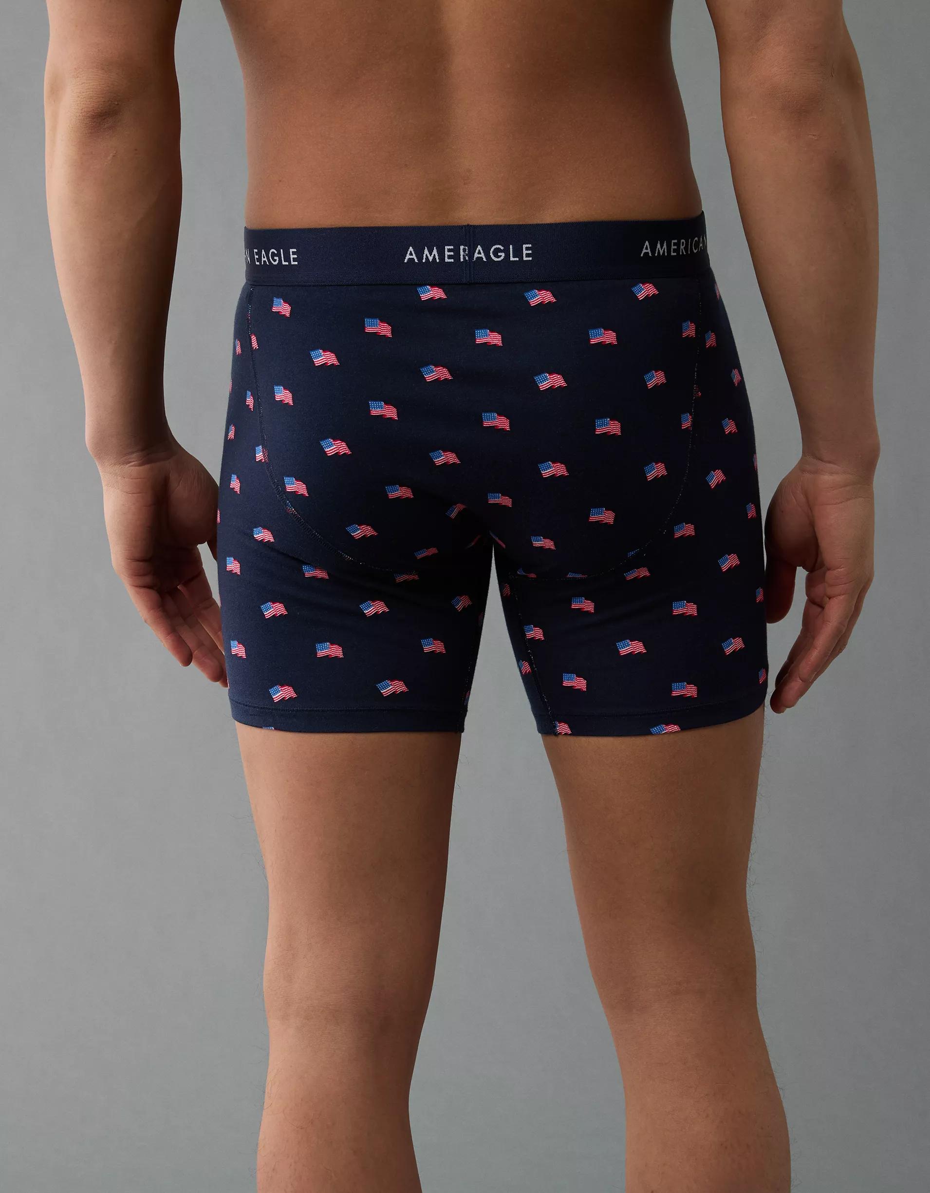 AEO Men's USA 6" Classic Boxer Brief Product Image