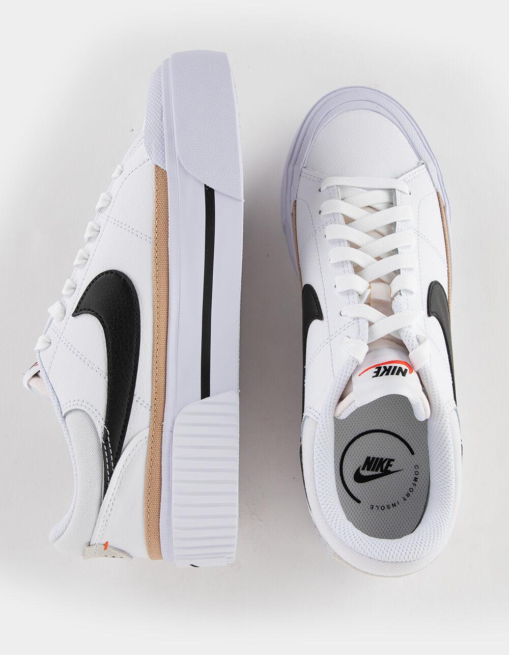 NIKE Court Legacy Lift Womens Shoes - WHITE COMBO Product Image