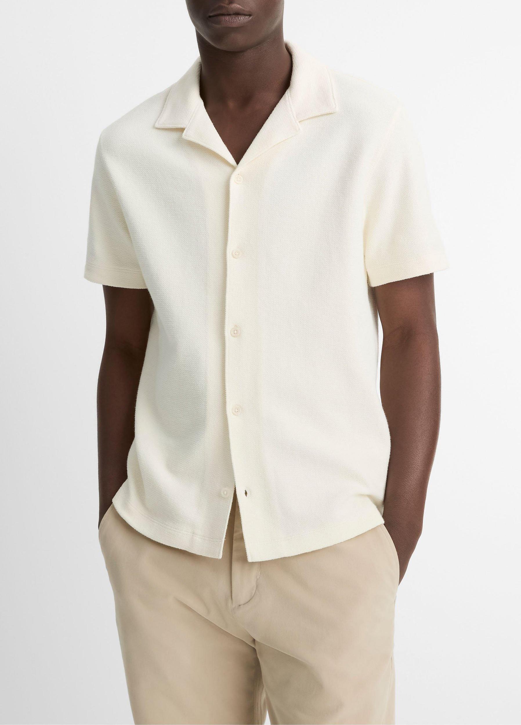 Cotton Bouclé Cabana Shirt Product Image