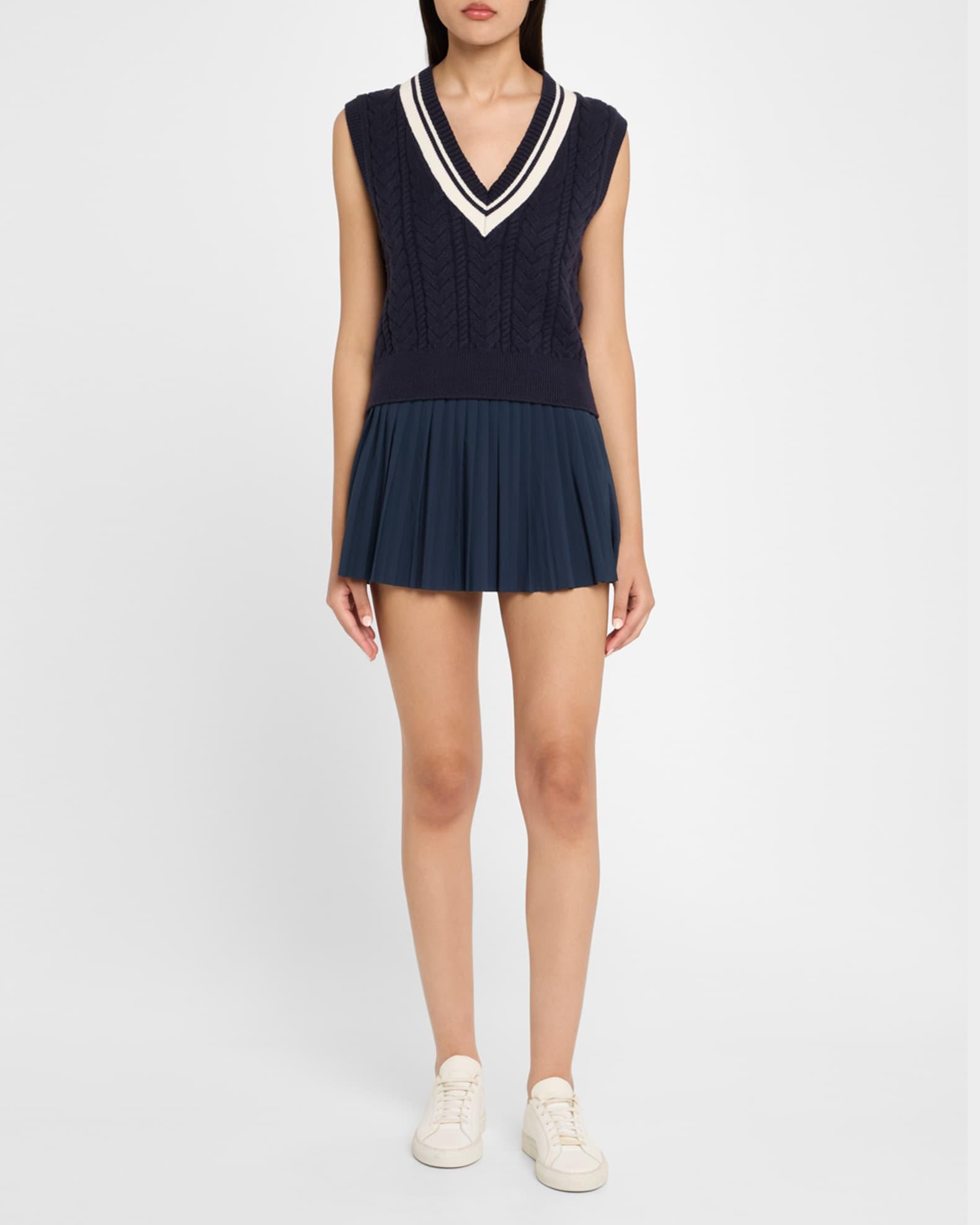 The Cable Knit Vest Product Image