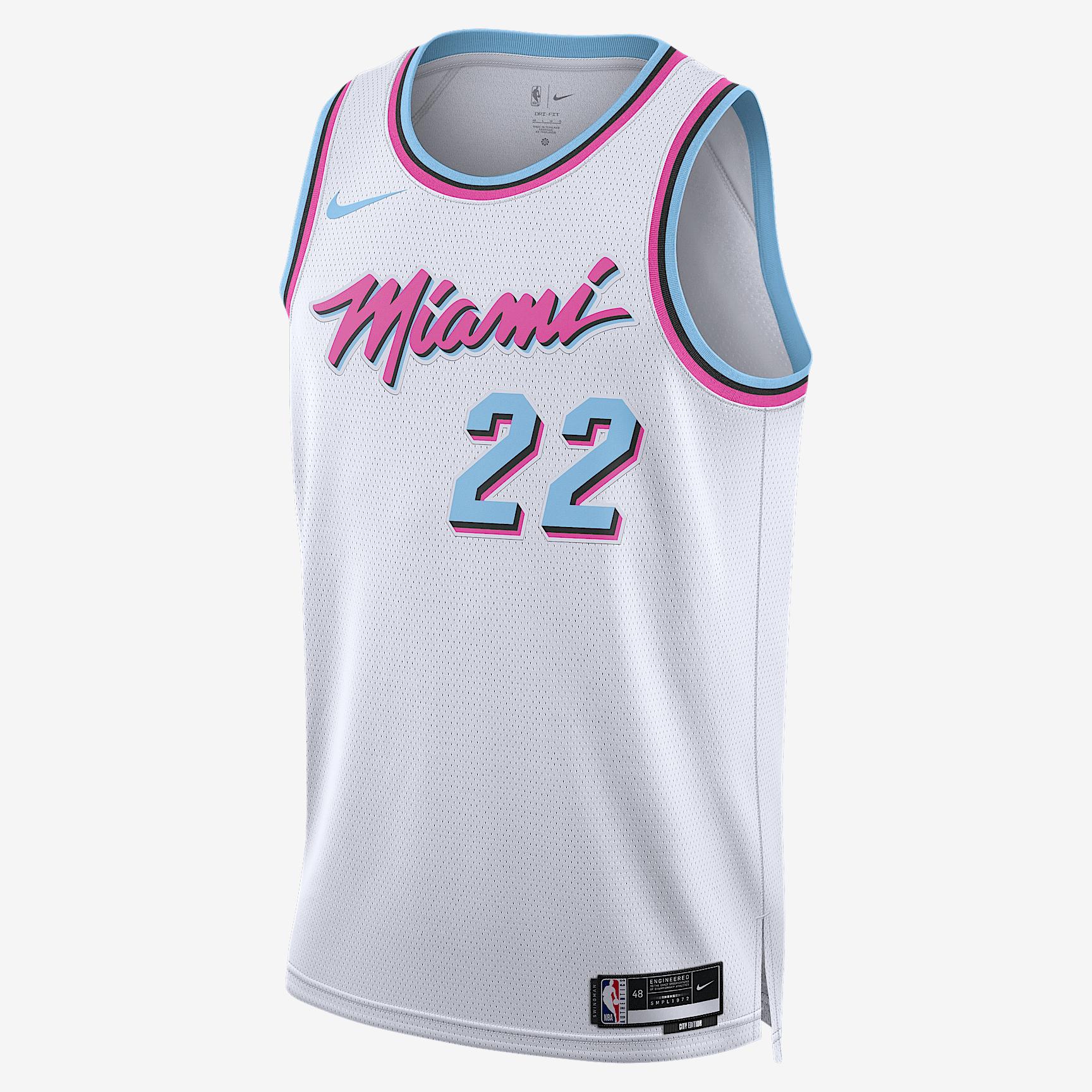 Jimmy Butler Miami Heat 2024/25 City Edition Nike Men's Dri-FIT NBA Swingman Jersey Product Image