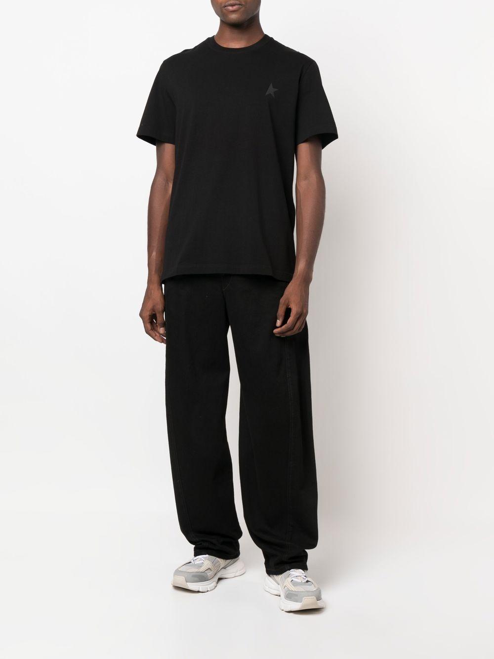 star-print cotton T-shirt Product Image