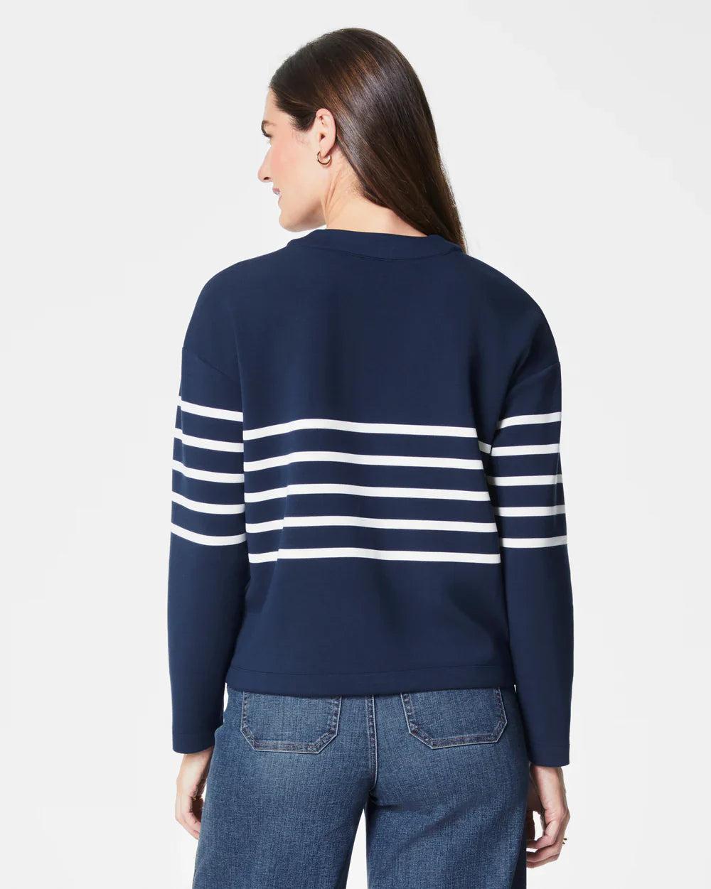 SPANX AirEssentials Striped Cardigan Product Image