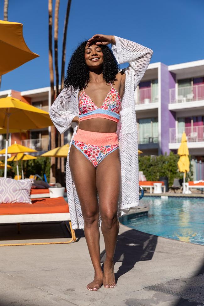 Do Not Disturb Floral Bikini Bottoms FINAL SALE Product Image