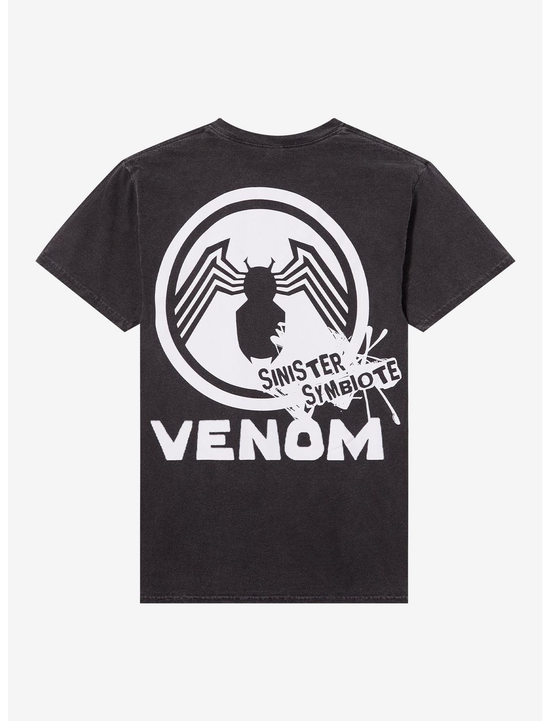 Marvel Venom Grey Wash Two-Sided T-Shirt Product Image