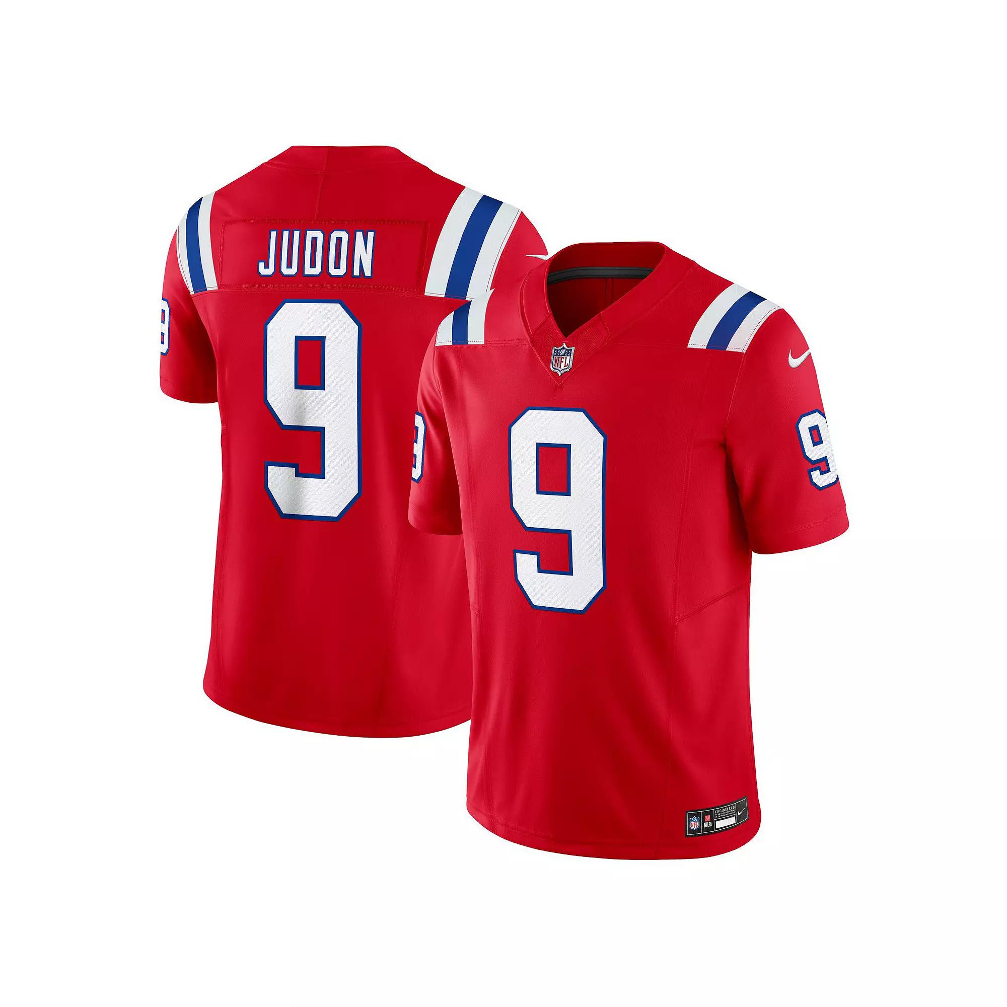 Men's Nike Matthew Judon Red New England Patriots Vapor F.U.S.E. Limited Jersey, Size: Small Product Image