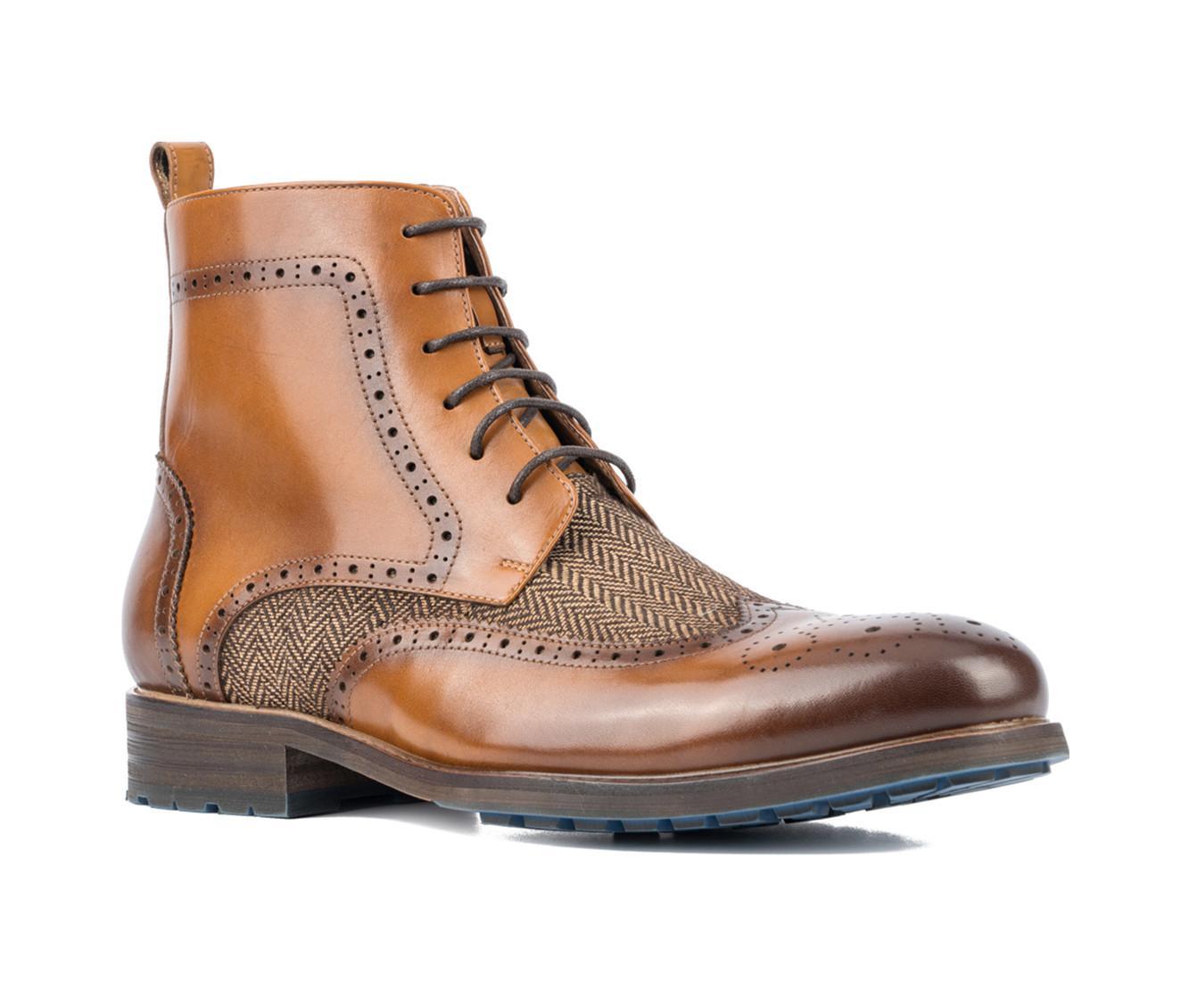 Men's Vintage Foundry Co Flint Lace Up Wingtip Dress Boots Product Image