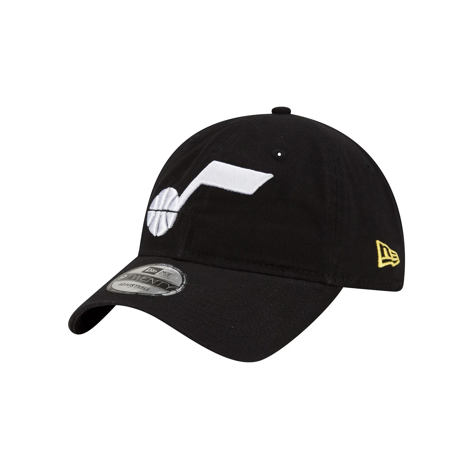Men's New Era Black Utah Jazz Team 2.0 9TWENTY Adjustable Hat, Jaz Black Product Image
