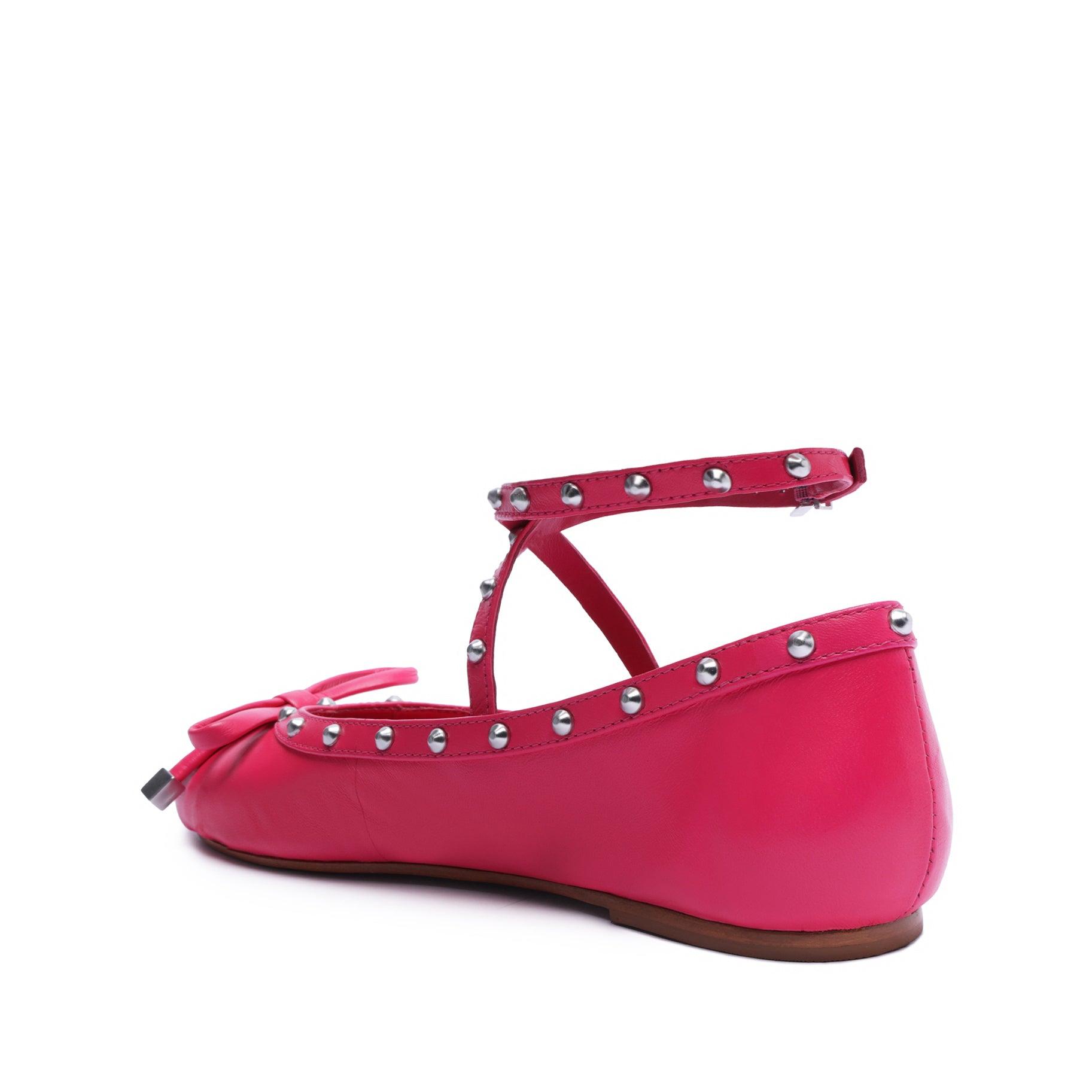 Larissa Nappa Leather Flat Female Product Image